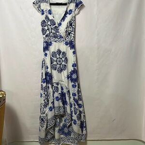 CALS MAXI HIGH LOW DRESS‎ SIZE S